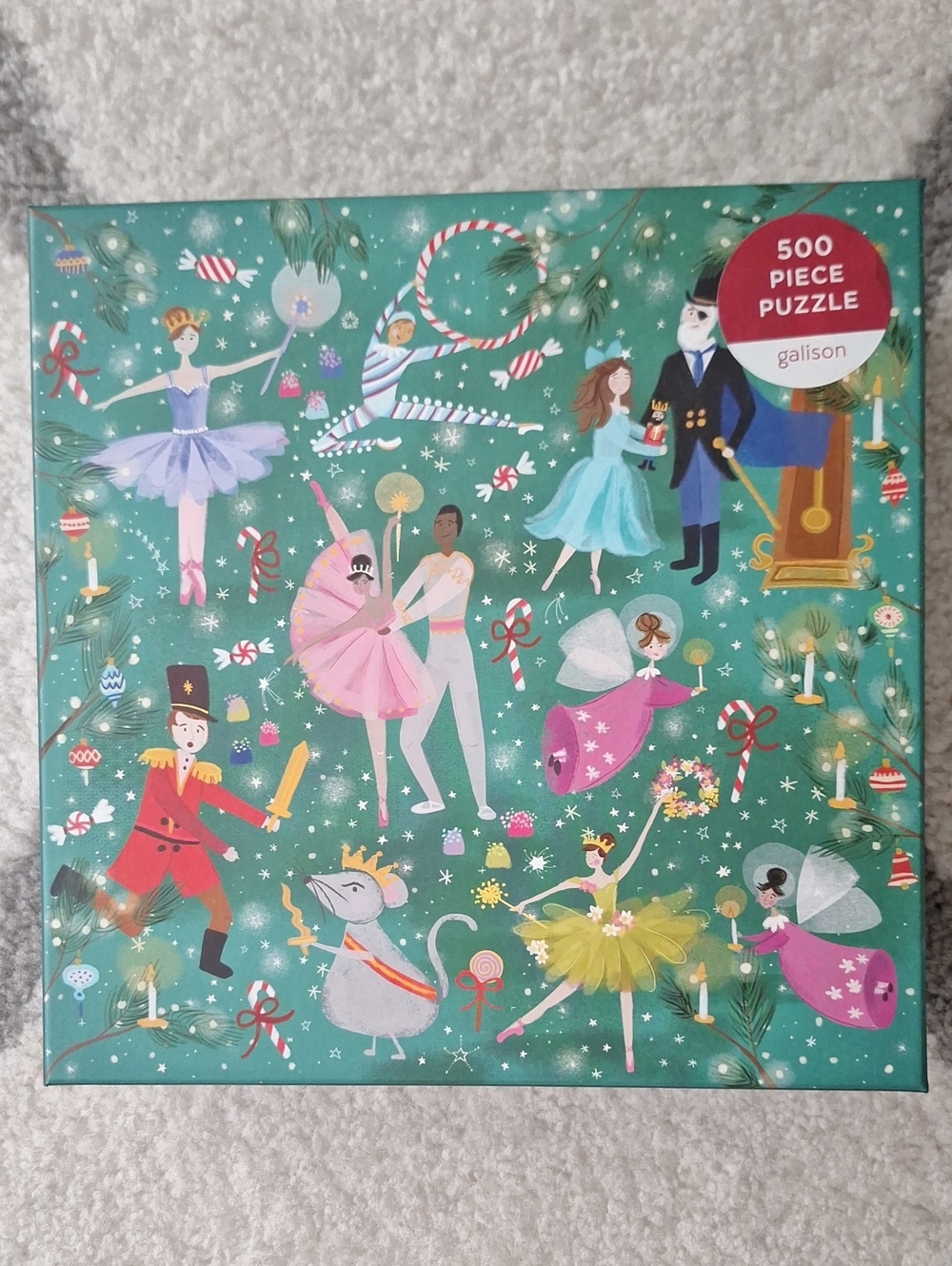 NEW Galison Nutcracker Ballet 500 Piece Puzzle